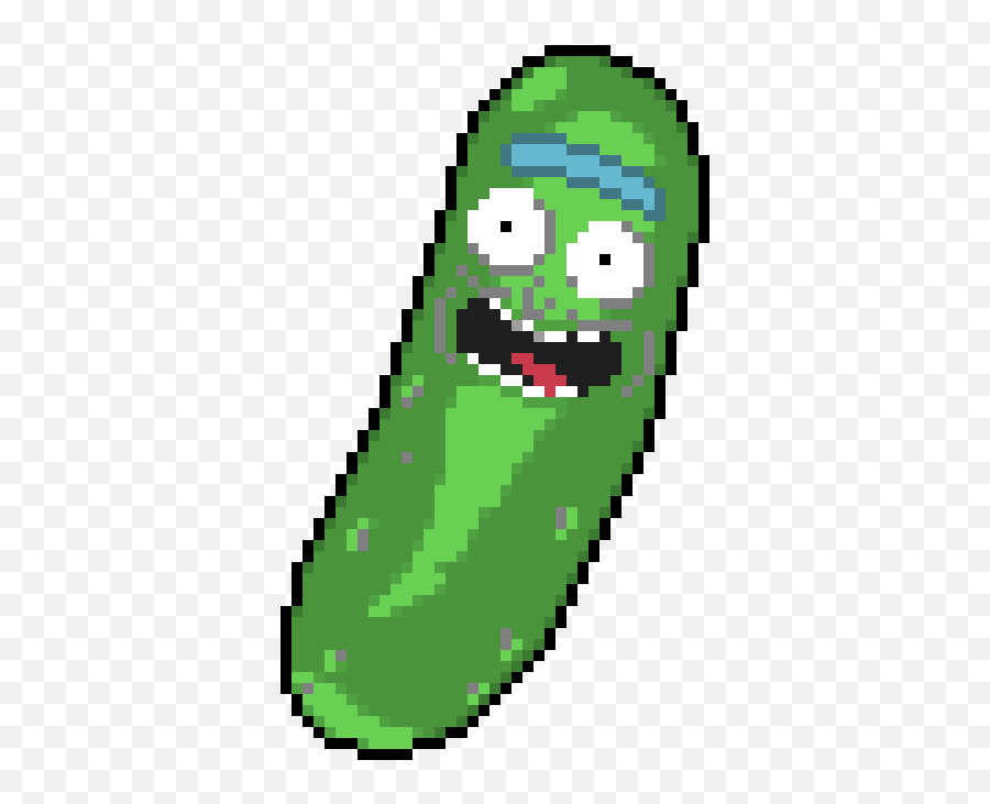 Pickles Clipart Sliced Pickles Sliced Transparent Free For - Pickle Rick Pixel Art Emoji,Pickle Rick Emoji