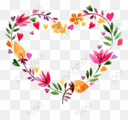 Wreath Clipart Heart - Flower Heart Clip Art Emoji,Mothers Day Emoji