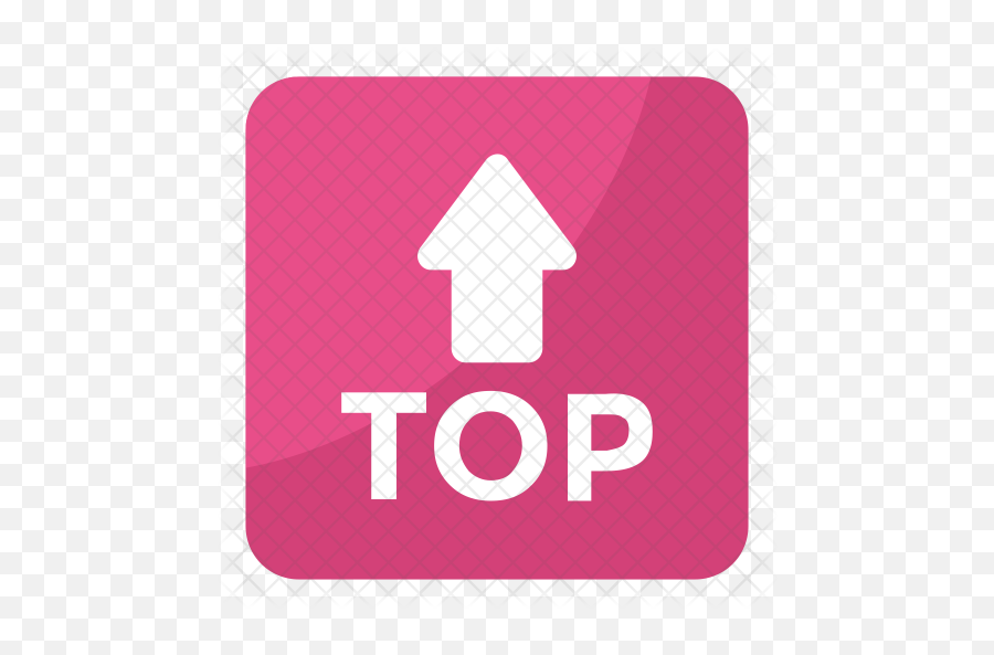 Upward Arrow Icon Of Flat Style - Top Symbols Emoji,Upward Arrow Emoji