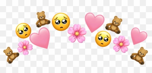 Largest Collection of Free - toEdit kal Stickers PicsArt Iphone Corona De Corazones Png Emoji