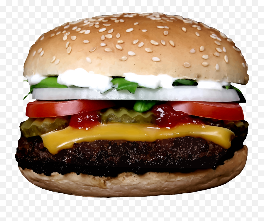 Veggie Burger Big Mac - Transparent Big Mac Mcdonalds Hamburger Emoji,Emoji Hamburger