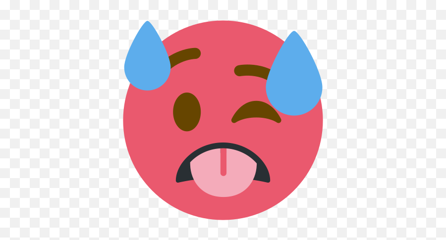 Emoji Remix On Twitter Hot Wink U003d Emoji - Hot Face Emoji,Wink Emoji Transparent