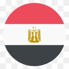 Egypt Flag Emoji Clipart - Vector Icon