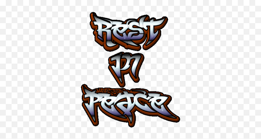 Download R - Rest In Peace Graffiti Emoji,Rest In Peace Emoji