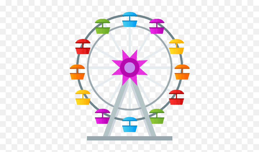 Ferris Wheel Joypixels Gif - Ferriswheel Joypixels Spinning Discover U0026 Share Gifs Dot Emoji,Spinning Emoji
