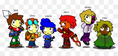 A Team Of Warriors - Cartoon Emoji,Warriors Emoji