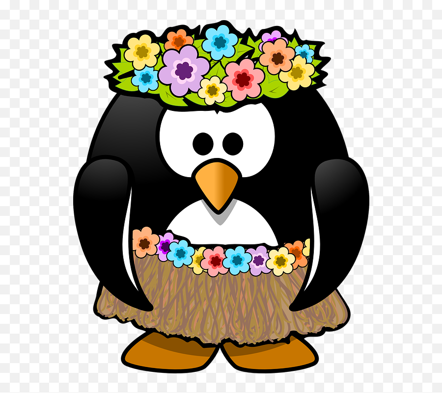 Free Photo Bast Dance Hula Tux Beach Bird Penguin Animal - Hawaiian Penguins Clipart Emoji,Weird Emoji