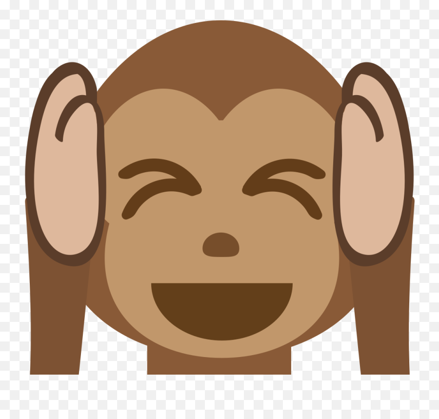 Emojione1 1f649 - Thumbnail Emoji,Monkey Emoji
