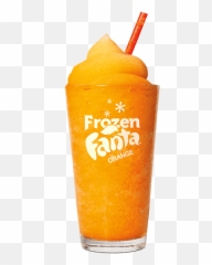 Burger King Has Two New Frozen Fanta Orange Drinks They - Emoji