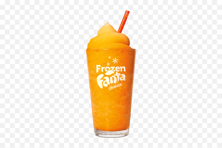 Burger King Has Two New Frozen Fanta Orange Drinks They - Burger King Frozen Fanta Emoji,Emoji Burger