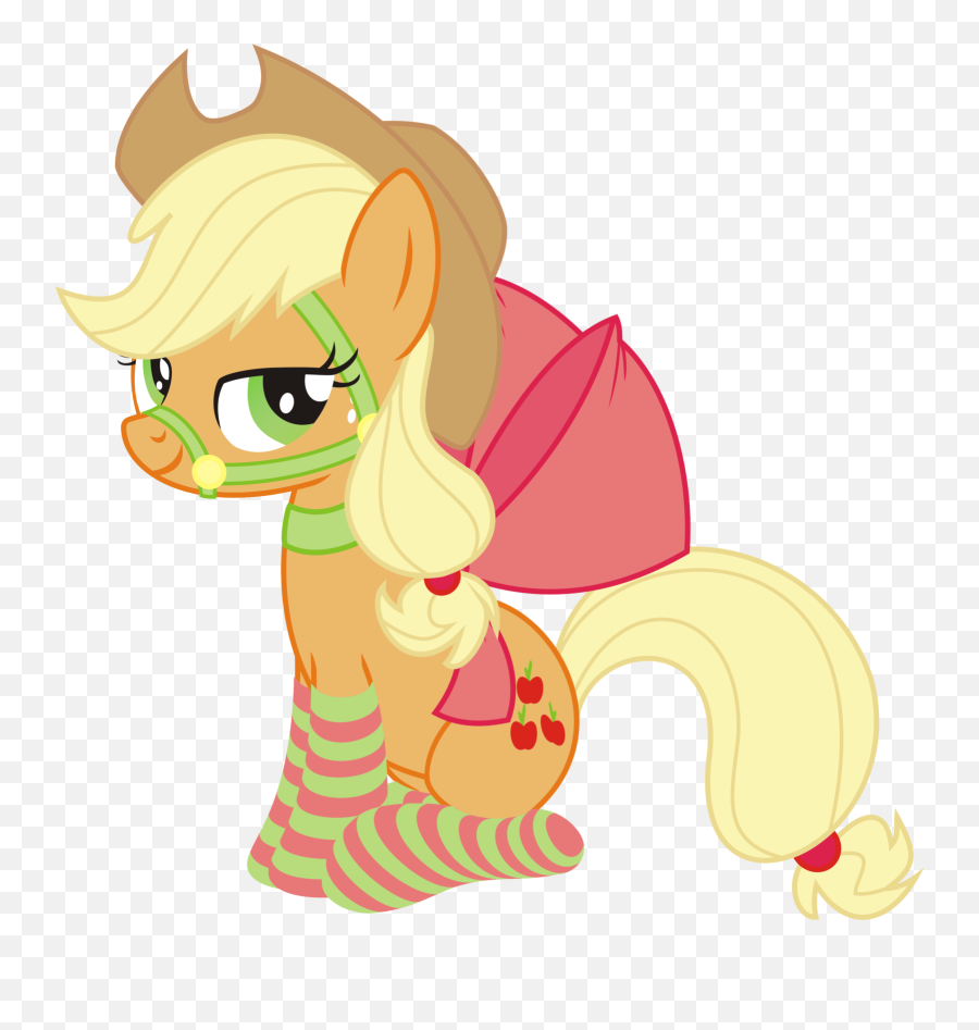 Sugarcube Corner - My Little Pony Sexy Applejack Emoji,Thinking Emoji Boobs