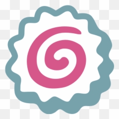 Fish Cake With Swirl Design Emoji For Facebook Email Sms -