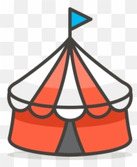 599 - Icono De Circo Png Emoji,Tent Emoji