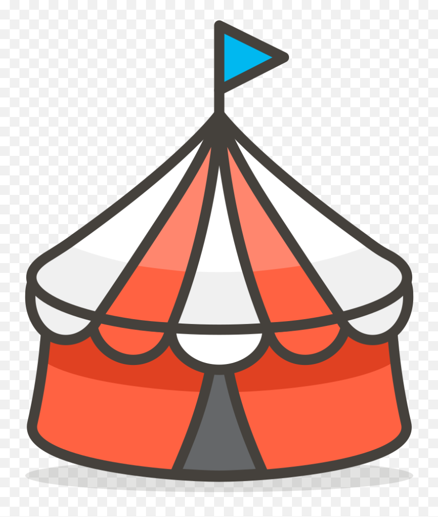 599 - Icono De Circo Png Emoji,Tent Emoji
