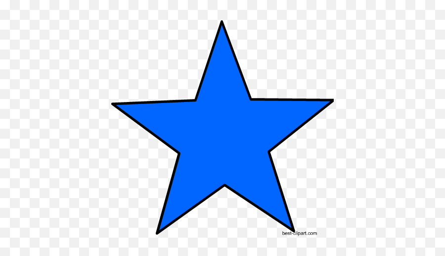 Free Star Clip Art Images And Graphics - Clipart Blue Star Red Emoji,Red Star Emoji