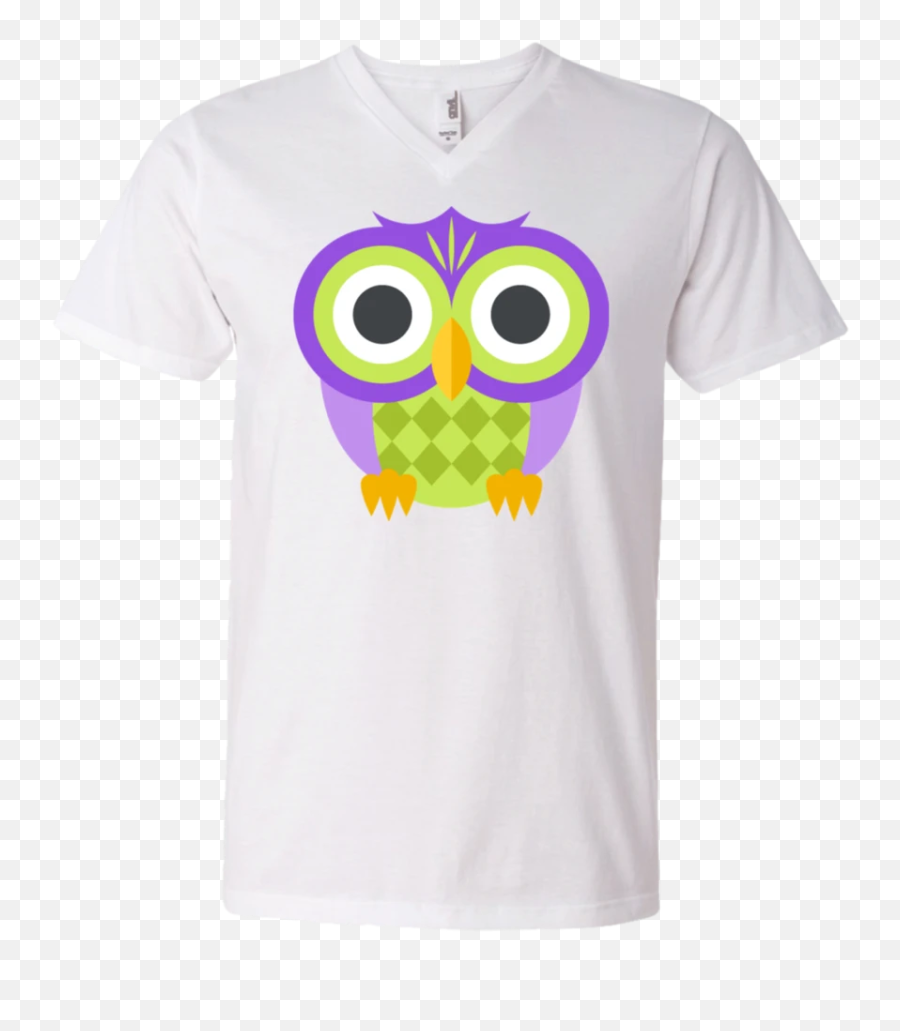 Owl Emoji Menu0027s V - Neck Tshirt U2013 That Merch Store Screech Owl,Love Birds Emoji
