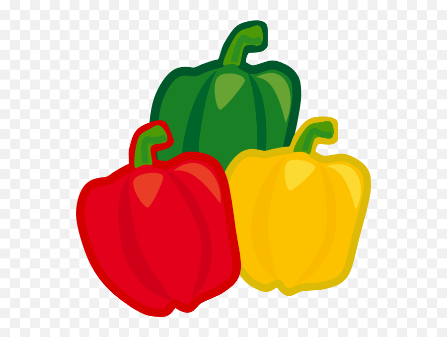 Free Peppers Cliparts Download Free Clip Art Free Clip Art - Bell Peppers Clip Art Emoji,Red Pepper Emoji