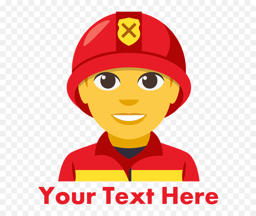 Firefighter Clipart Cap Firefighter Cap Transparent Free - Firefighter Emoji,Firefighter Emoji