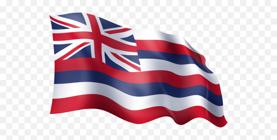 Flag Of Hawaii - Waving Hawaiian Flag Emoji,Hawaii Flag Emoji
