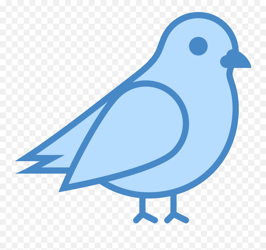 Bird - Blue Bird Icon Png Emoji,Blue Bird Emoji