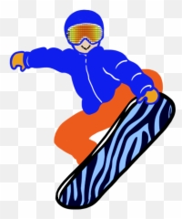 Snowboarder Blue Hat - Snowboarding Clipart Png Emoji,Snowboard Emoji