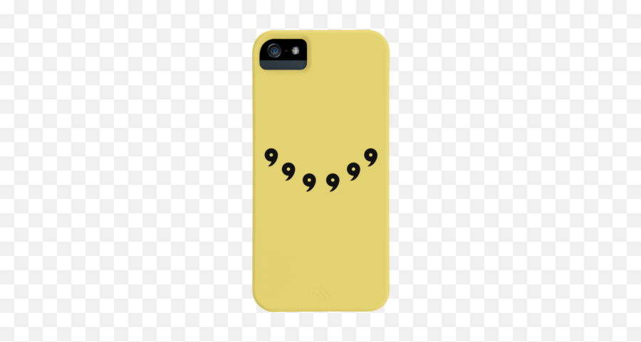 Dbh Collective Yellow Nerd Phone Cases Design By Humans - Smartphone Emoji,Ahegao Emoticon