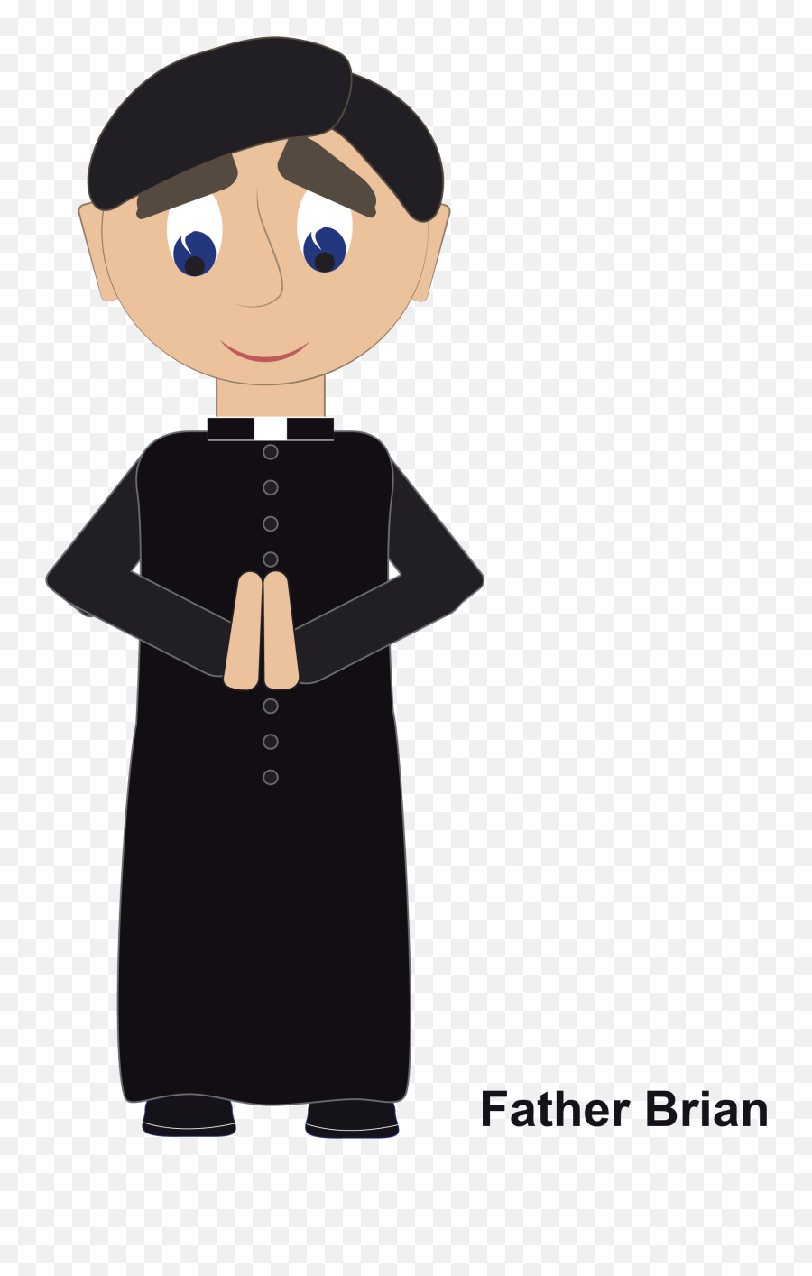Year Of Vocations Monthly Activities - Priest Cartoon Drawing Emoji,Emoji Xpress