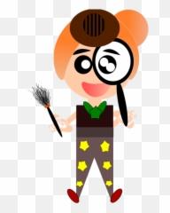 Homme De La Bande Dessinée Avec Brosse Et Boucle - Om Cu Lup Desen Emoji,Emoji Makeup