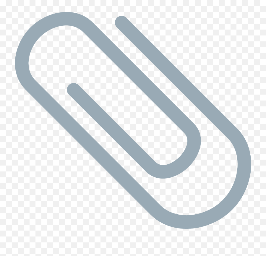 Paperclip Emoji Clipart - Cockfosters Tube Station,Briefcase Paper Emoji