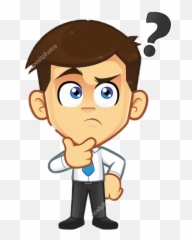 Popular And Trending Pensativo Stickers - Holding Laptop Cartoon Character Emoji
