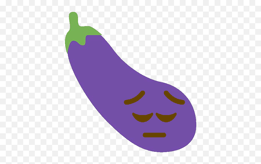 Pensiveeggplant - Pensive Eggplant Emoji,Discord Eggplant Emoji