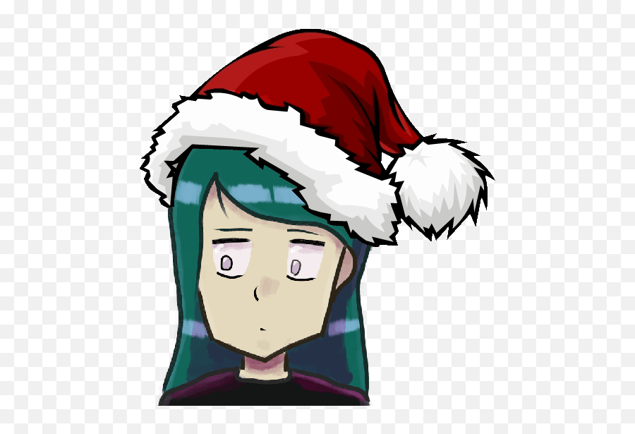 Fedi - Skull With Christmas Hat Emoji,Flipped Emojis