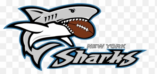Clipart Shark Basketball Transparent - New York Sharks Logo Emoji,Shark Emoji Text