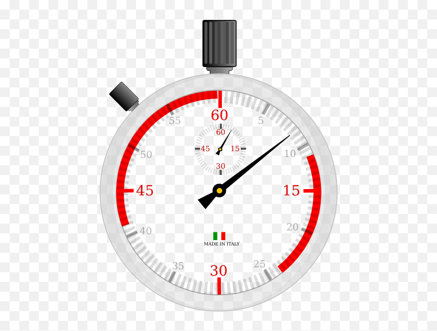 Italian Chronometer Vector Drawing - Chronometre Png Emoji,Emoji Countdown