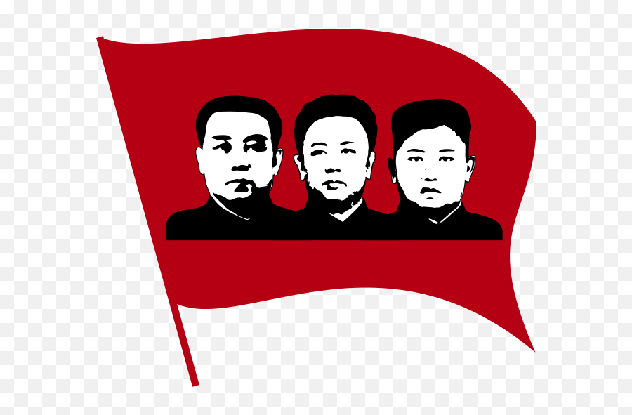 Flag Of North Korean Leaders - Kim Dynasty North Korea Flag Emoji,Korean Flag Emoji