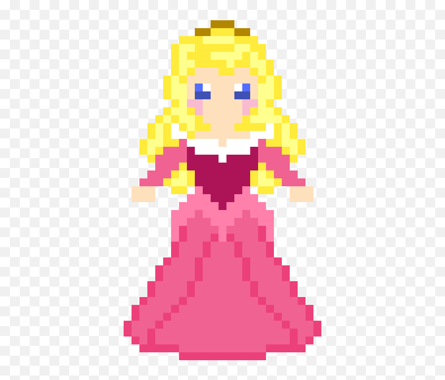 Pixilart - Briar Rose Aurora Clipart Emoji,Sleeping Beauty Emoji