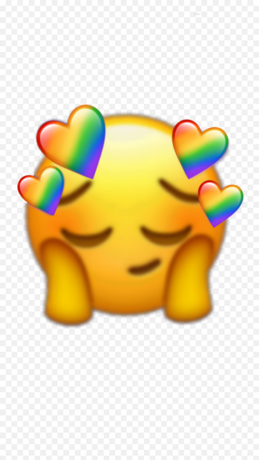 Freetoedit Emoji Rainbow Xd - Sad In Love Emoji,Xd Emoji Meme