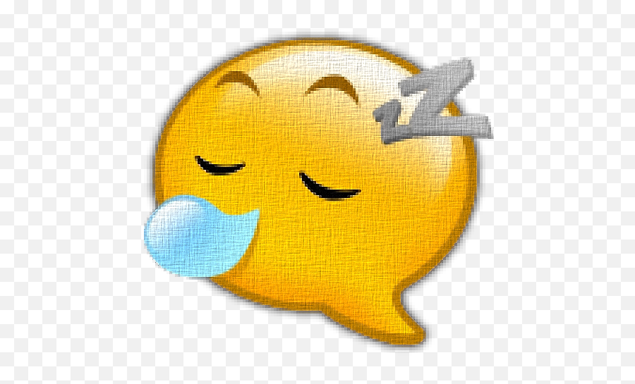 Sleep Inductor Brainwave - Sleep Icon Emoji,Relax Emoticon