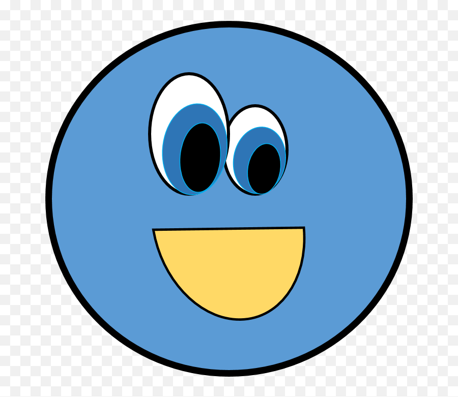 Blue Circle Clip Art At Vector Clip Art - Shape Circle Clip Art Emoji,Blue Circle Emoji