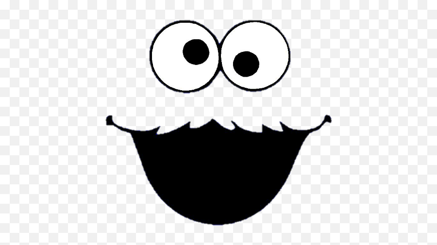 Cookiemonster Monstruocomegalletas - Cookie Monster Eyes Png Emoji,Cookie Monster Emoticon