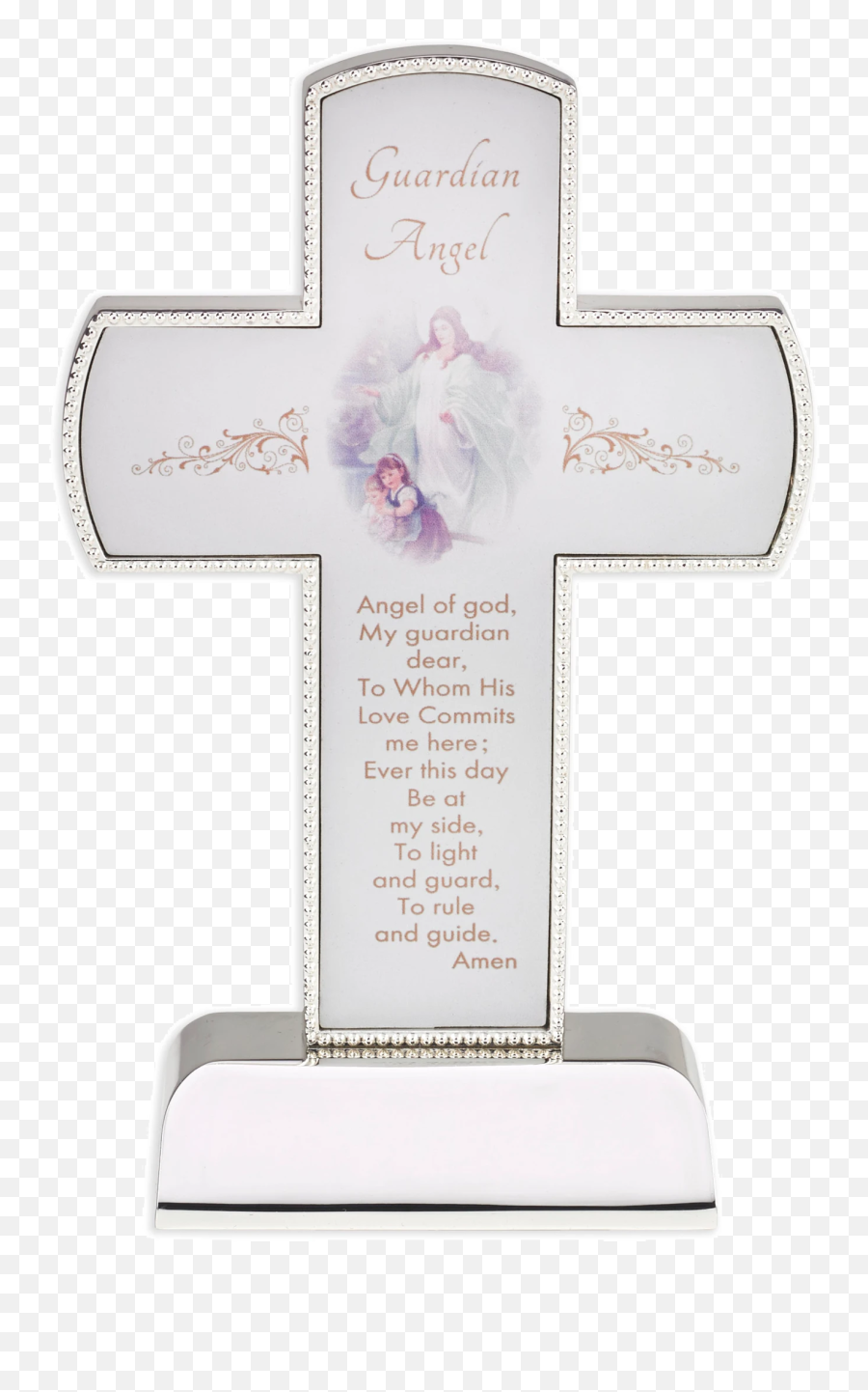 My Guardian Angel Crucifix - Cross Emoji,Guardian Angel Emoji