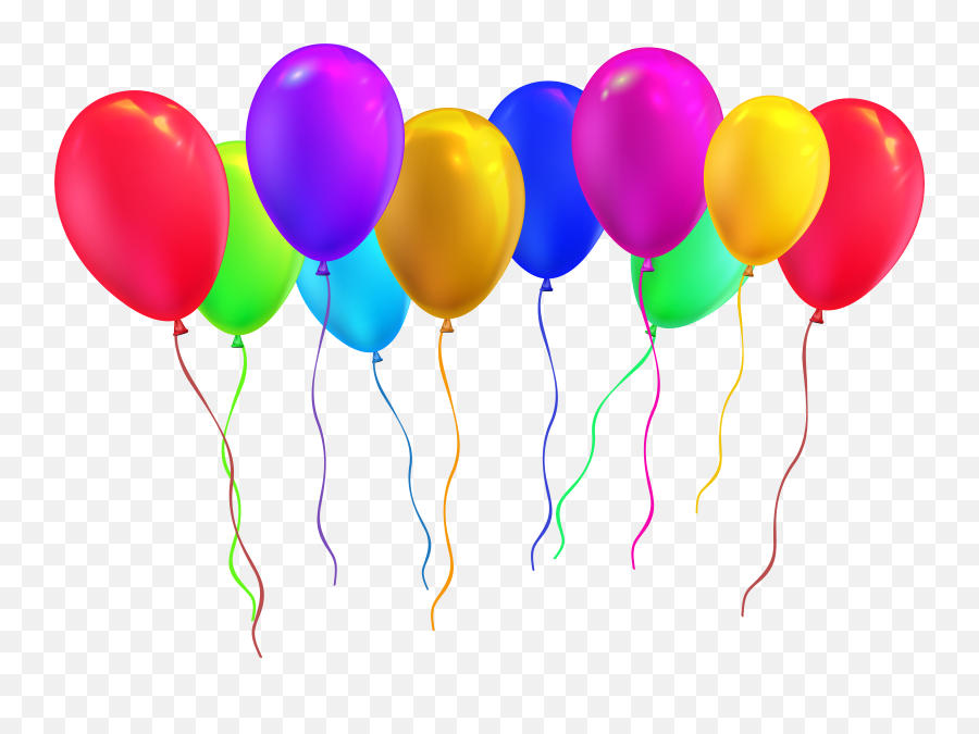 Balloons Party Png Files - Party Balloons Images Png Emoji,Emoji Party Balloons