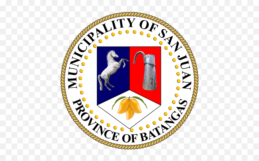 San Juan Batangas Seal - Logo Municipality Of San Juan Emoji,Palm Tree ...