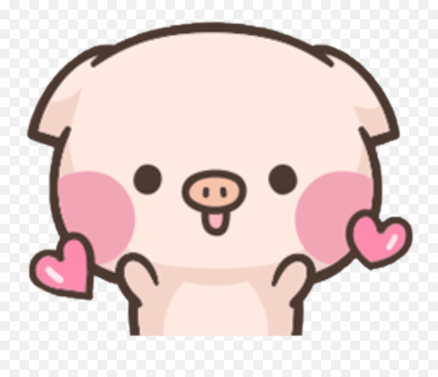 Pig Cute - Cute Transparent Pig Png Emoji,Cute Pig Emoji