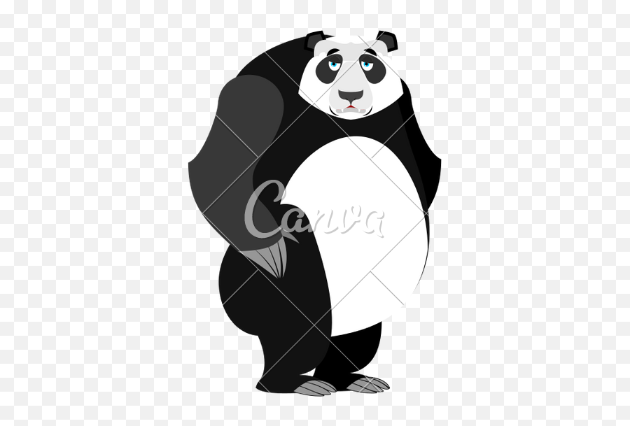 Panda Sad Emoji - Sadness,Panda Emoji