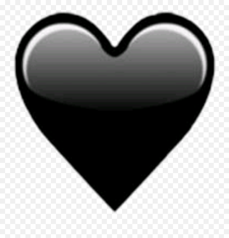 Aychicas - Black Heart Emoji Whatsapp,Black Heart Emoji Png