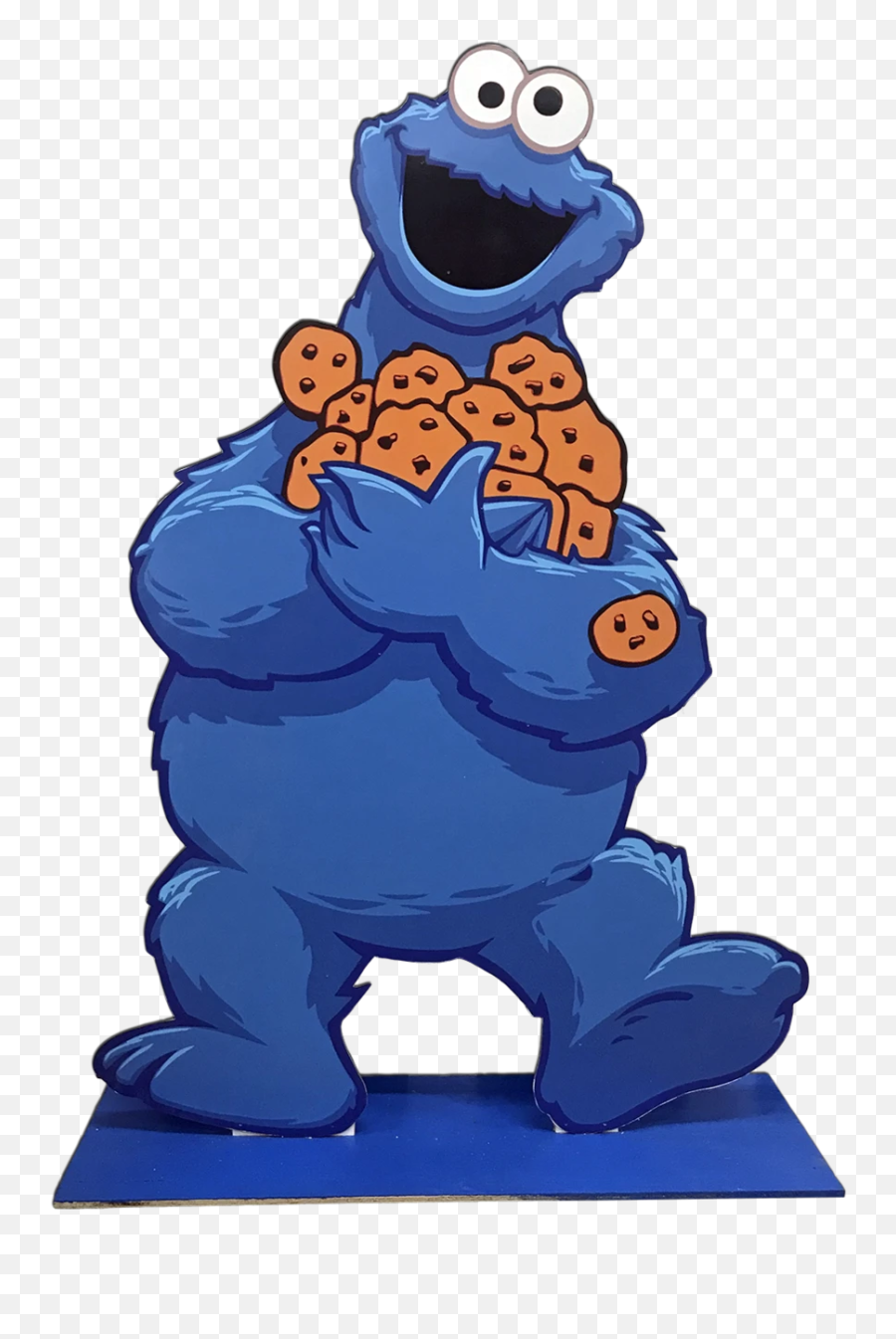 Qopo - Cookie Monster Sesame Street Characters Emoji,Cookie Monster Emoji