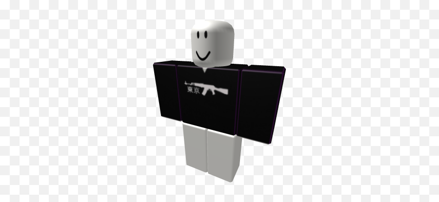 Ak - Roblox Darker Than Black Emoji,Ak47 Emoji