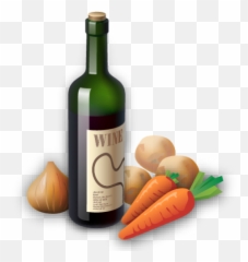 Recipe Wine Icon Recipes Iconset Lemon Liu - Icono De Cocina Ico Emoji,Wine Bottle Emoji