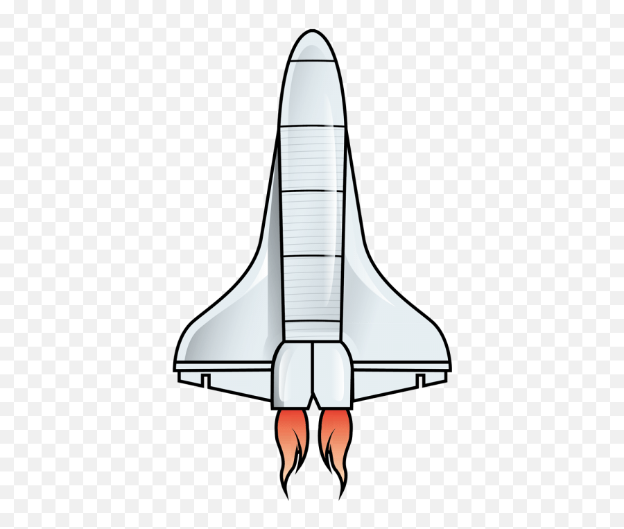 Transparent Background Space Shuttle - Space Shuttle Clipart Emoji,Space Ship Emoji
